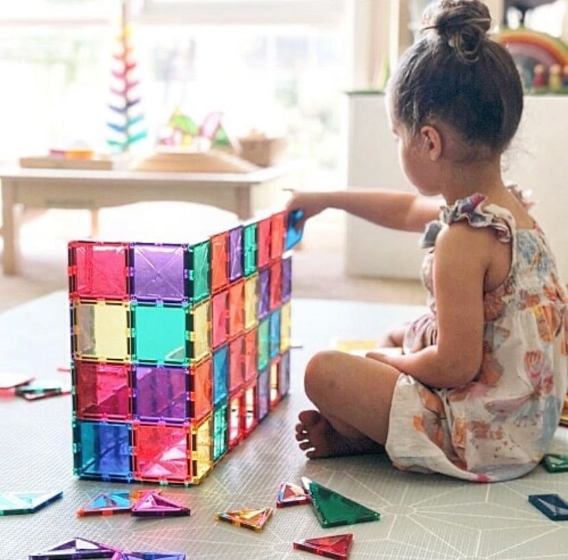 69 Pieces Magnetic Tiles – Angelic Kiddies Mart